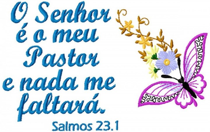 Devocional Salmos O Senhor é o Meu Pastor - Capa Azul