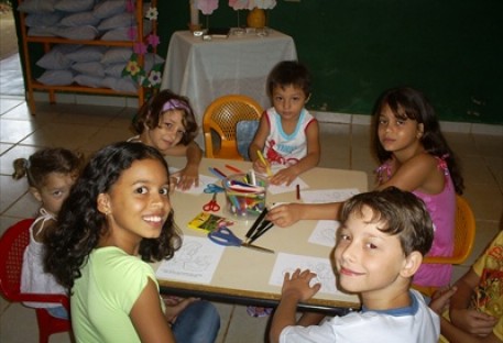 Novas atividades do Culto Infantil na Comunidade de Porto Velho