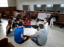 Encontro de jovens e ensino confirmatório em Campinas, SP