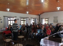 Grupo de Metais representa Comunidade Monte Alegre em Colônia Cachoeira