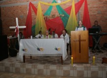 Paróquia de Ernestina participa de Missa Crioula
