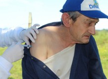 Residentes da Pella Bethânia recebem terceira dose da vacina contra a Covid-19
