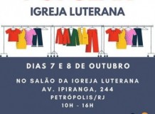 Comunidade de Petrópolis/RJ realiza Bazar Beneficente
