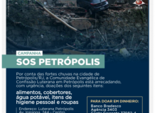 SOS Petrópolis - Balanço Parcial