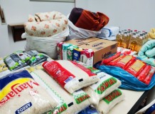 Encerramento da Campanha de Ação de Graças Solidária doa alimentos para escolas