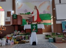 Culto de Ação de Graças - Comunidade de Belém - Paróquia Aliança - Santa Maria de Jetibá/ES