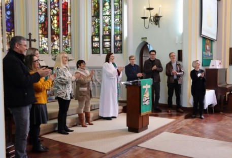 Culto de gratidão aos 190 anos da Instituição Evangélica de Novo Hamburgo (IENH) é promovido na Comunidade Evangélica da Ascensão