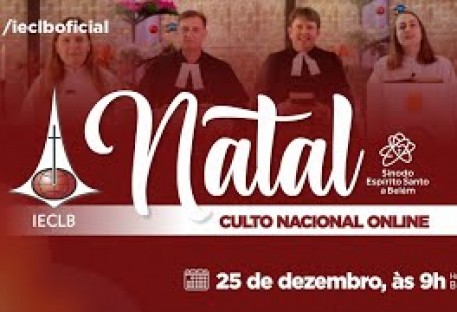 Culto Nacional Online - Culto de Natal 2022 - Sínodo Espírito Santo a Belém