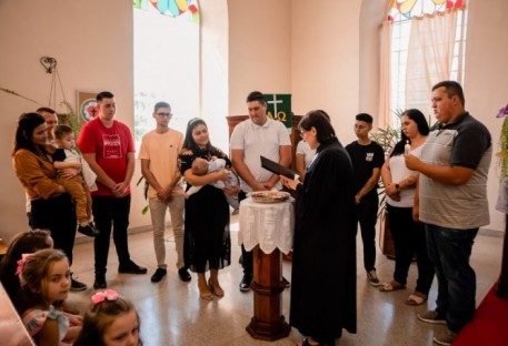 Comunidade de Linha Nova celebra culto de jubileu de 50 anos de Confirmação