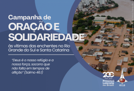 Campanha de solidariedade às vítimas das enchentes no Rio Grande do Sul e Santa Catarina