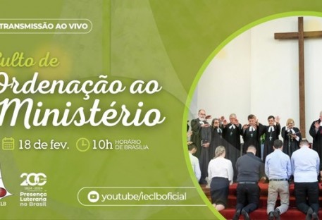 CULTO DE ORDENAÇÃO AO MINISTÉRIO ECLESIÁSTICO 2024