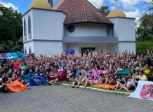 Acampamento reúne mais de 300 jovens no Vale do Itajaí