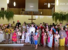 Comunidade Trindade de Ivoti participa de eventos especiais de Páscoa