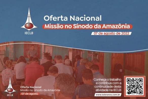 Oferte aqui - Missão no Sínodo da Amazônia